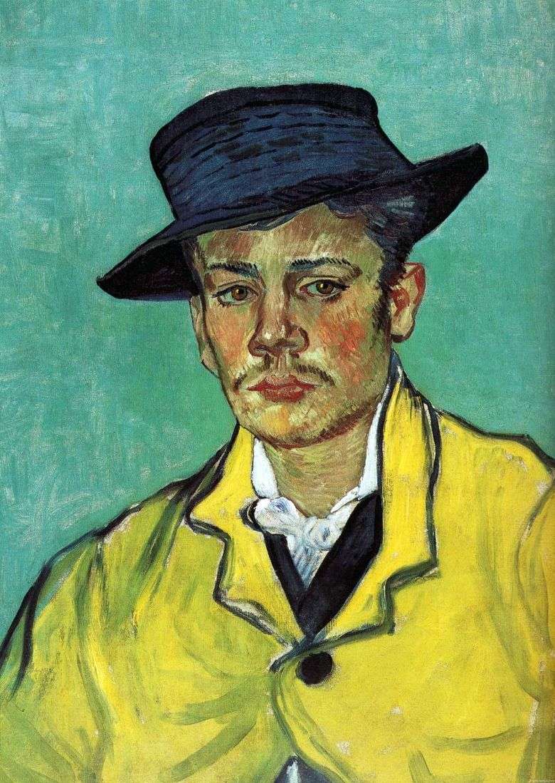 Retrato de Arman Roulin   Vincent Van Gogh