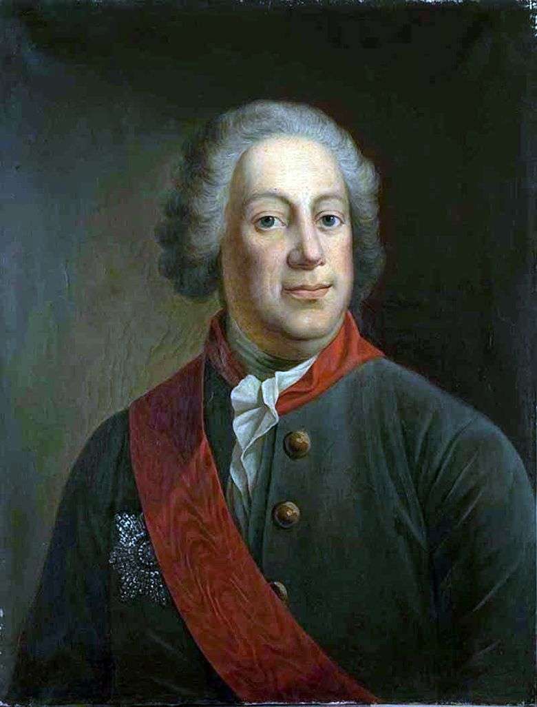 Retrato de Baron I. A. Korf, Presidente de la Academia Imperial de Ciencias   Ivan Alekseevich Tyurin