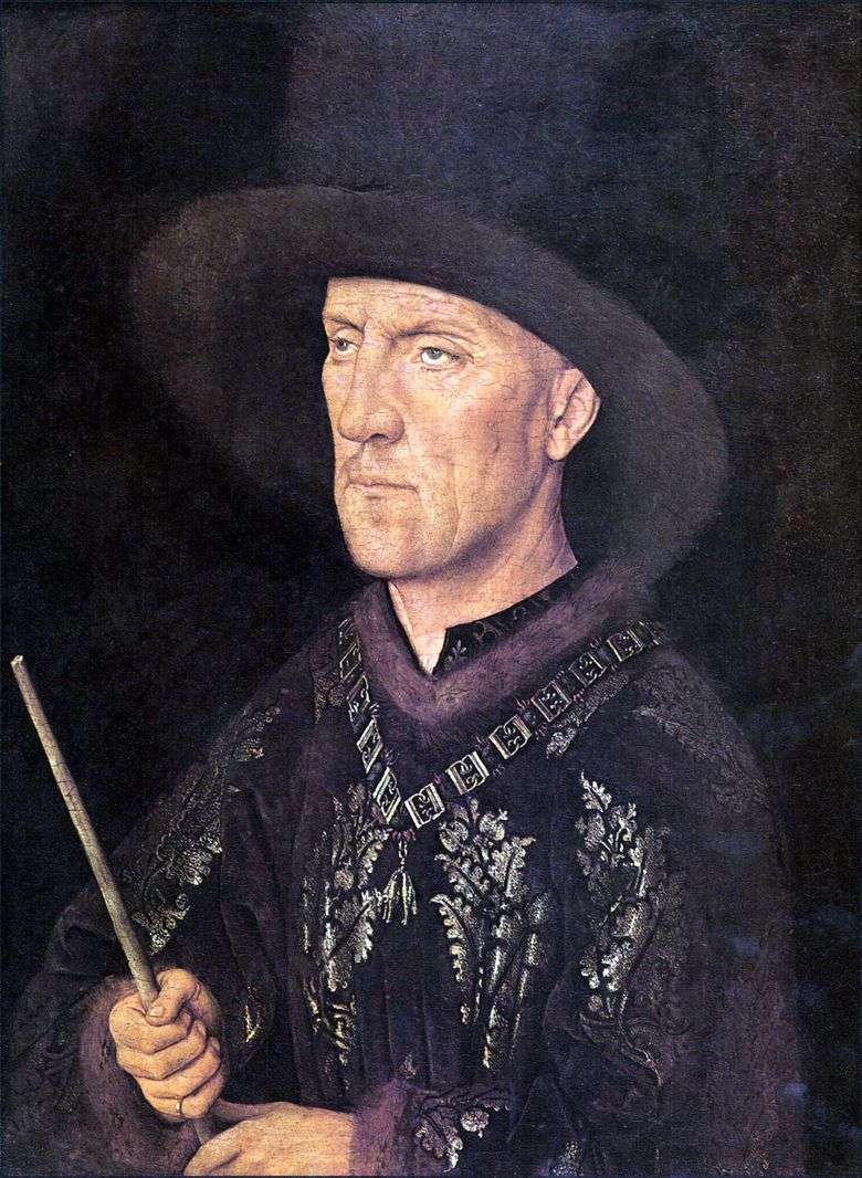 Retrato de Baudouin de Lanoy   Jan van Eyck