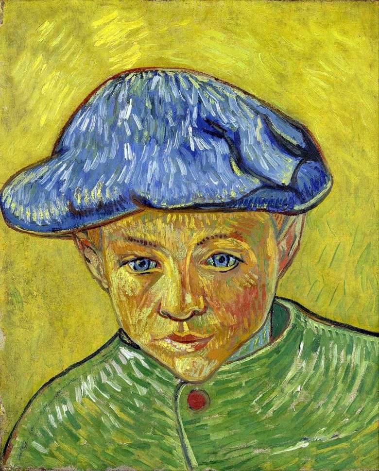 Retrato de Camille Roulin   Vincent Van Gogh