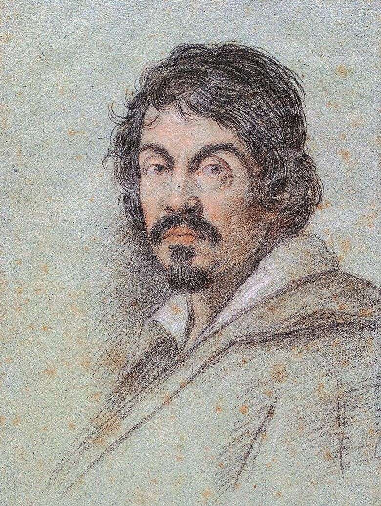 Retrato de Caravaggio   Ottavio Leoni