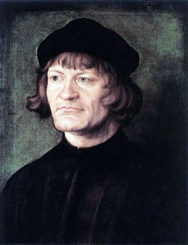 Retrato de Clérigo   Albrecht Durer