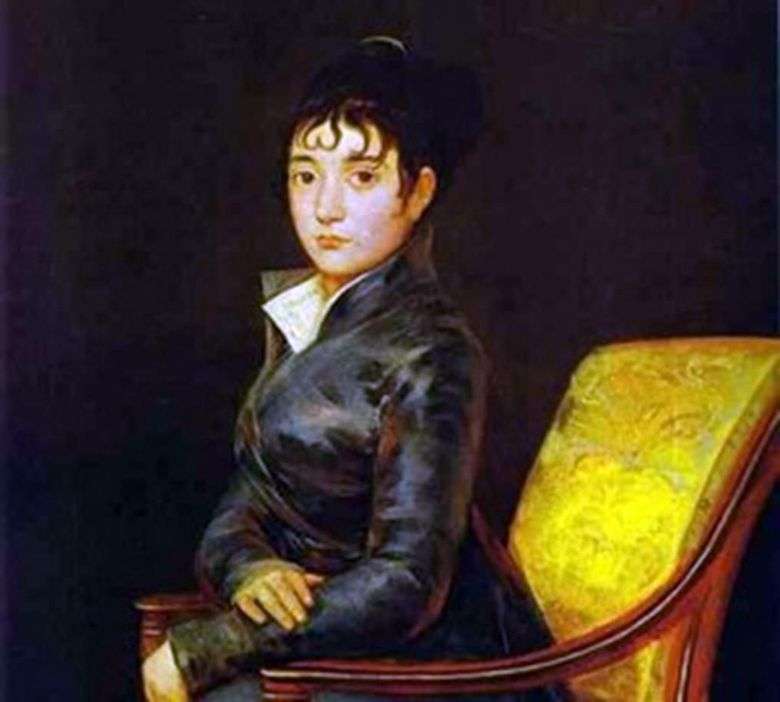 Retrato de doña Teresa Louise de Surred   Francisco de Goya