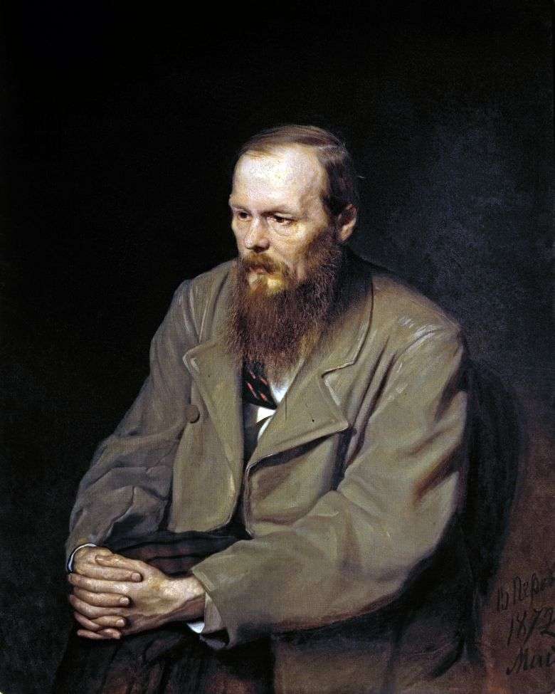 Retrato de Dostoievski   Vasily Perov