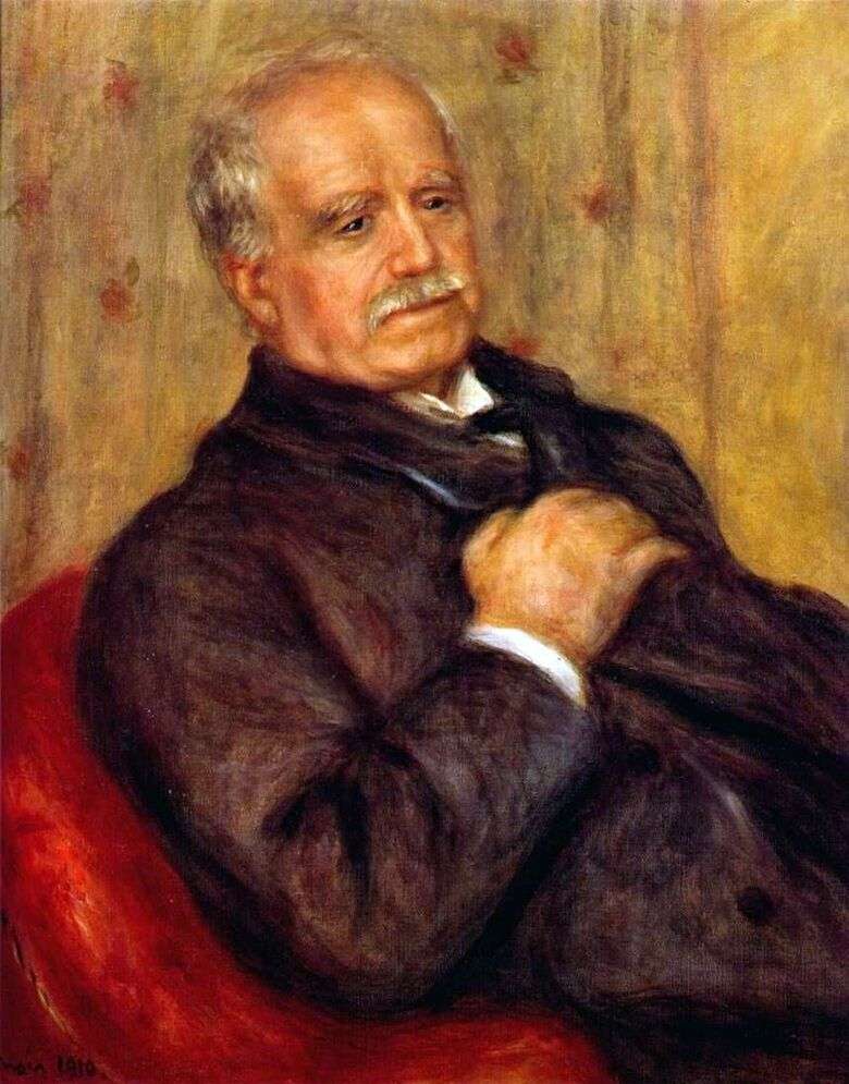 Retrato de Durand Ruel   Pierre Auguste Renoir