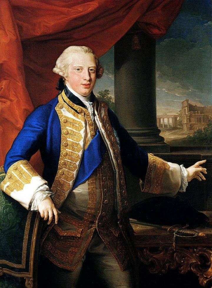 Retrato de Edward Augustus, duque de York   Pompeo Batoni