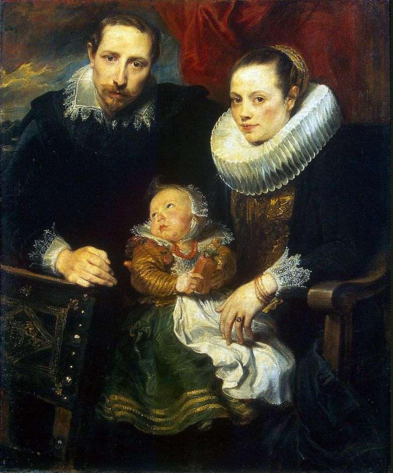 Retrato de familia   Anthony Van Dyck