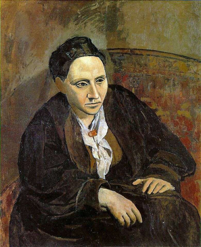 Picasso retrato de Gertrude Stein Repro de Impresión de Arte A4 A3 A2 A1