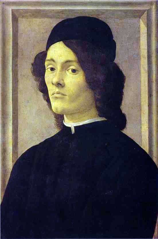 Retrato de hombre   Sandro Botticelli
