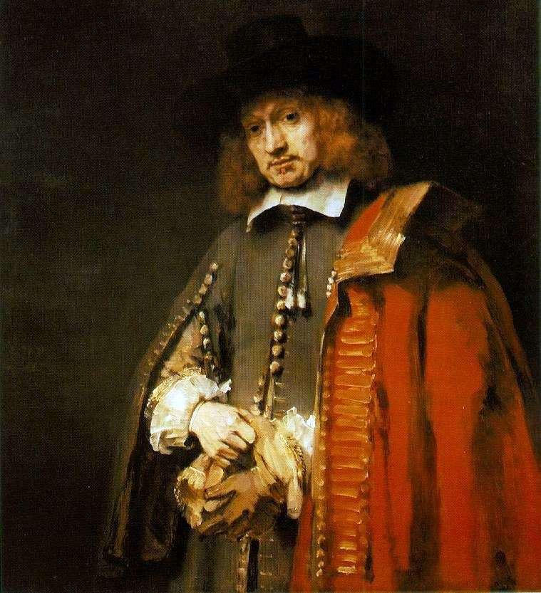 Retrato de Jan Sixs   Rembrandt Harmens Van Rhine