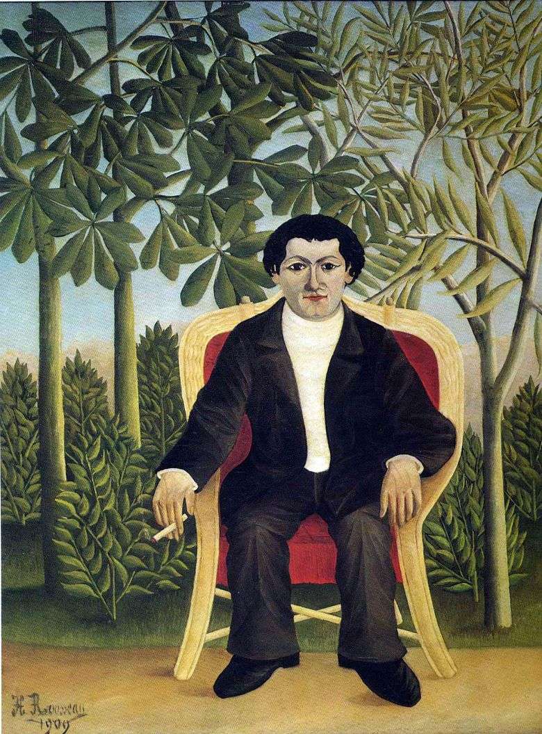 Retrato de Joseph Bramer   Henri Rousseau