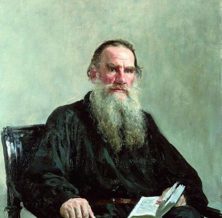 Retrato de L. N. Tolstoy   Ilya Repin