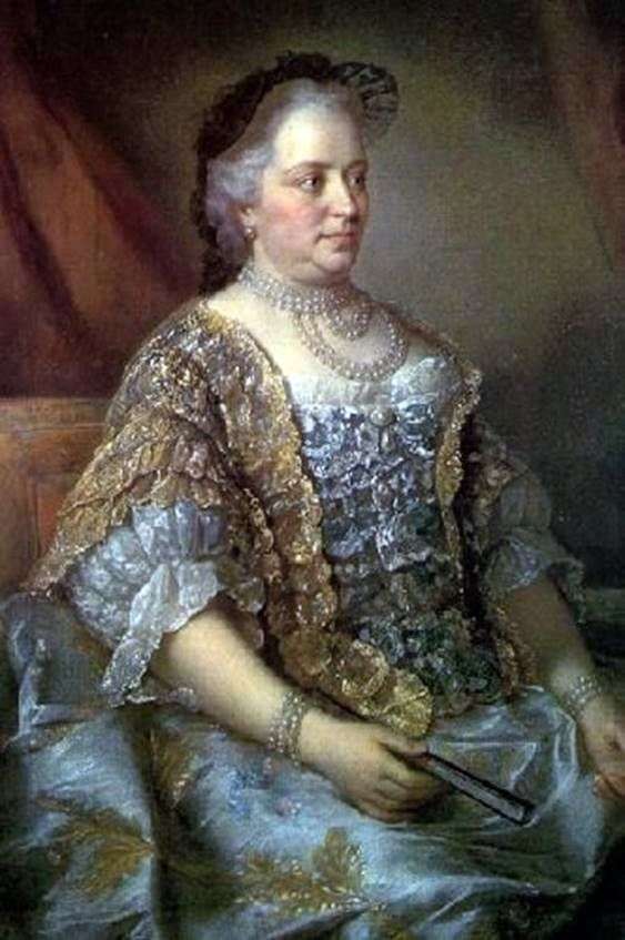 Retrato de la emperatriz austriaca María Teresa   Jean Étienne Liotard