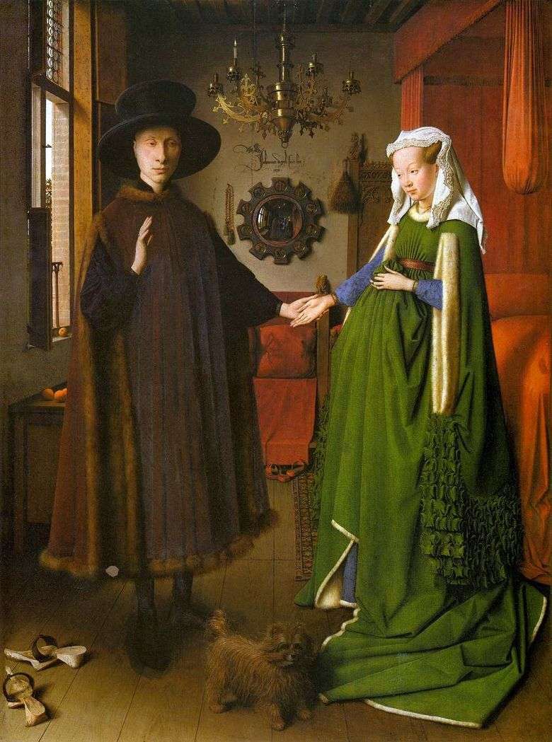Retrato de la pareja de Arnolfini   Jan van Eyck