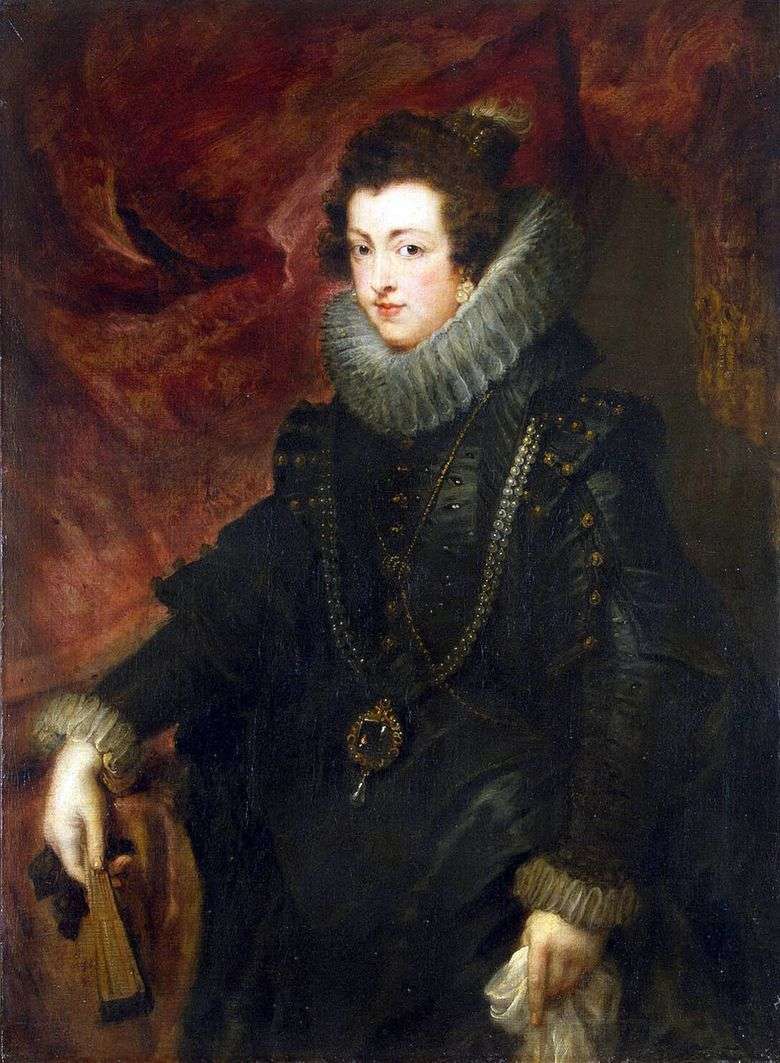 Retrato de la reina Elizabe   Peter Rubens