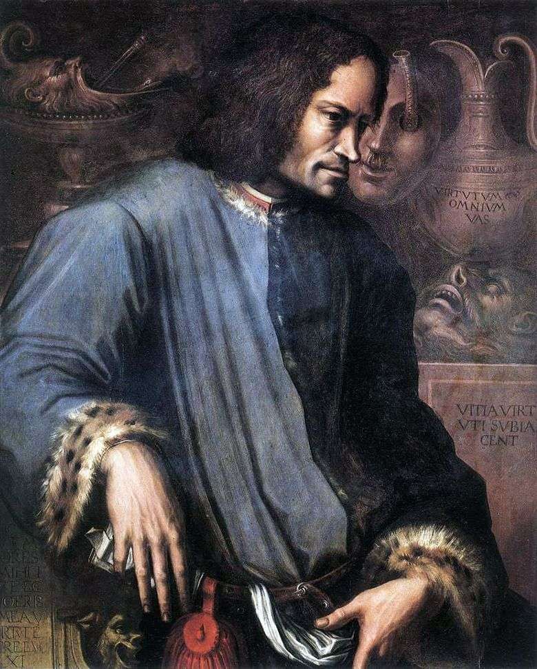 Retrato de Lorenzo el Magnífico   Giorgio Vasari