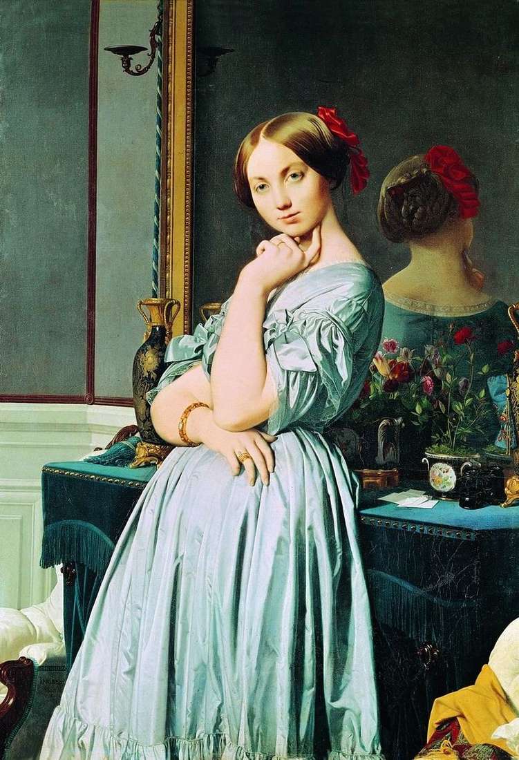 Retrato de Louise dOssonville   Jean Auguste Dominique Ingres