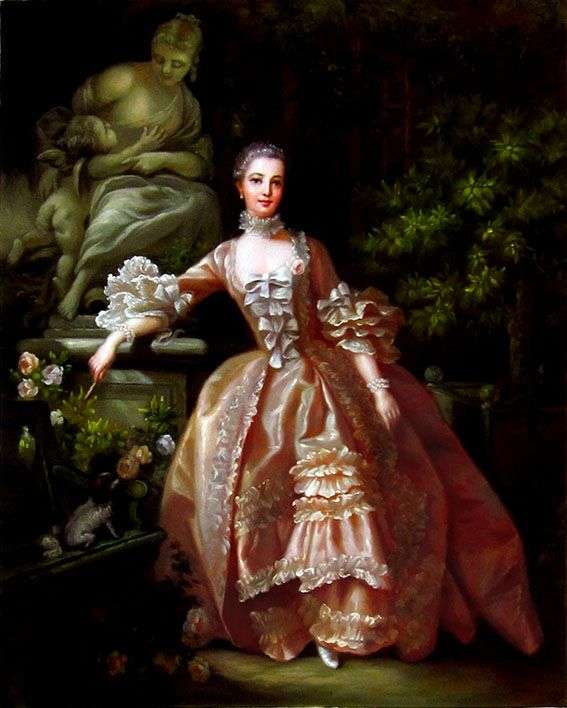 Retrato de Madame de Pompadour   Francois Boucher