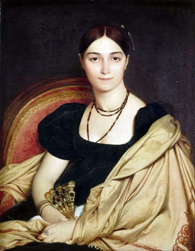 Retrato de Madame Devos   Jean Auguste Dominique Ingres