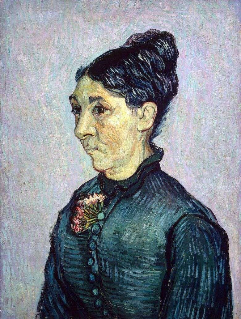 Retrato de Madame Trabuc   Vincent Van Gogh