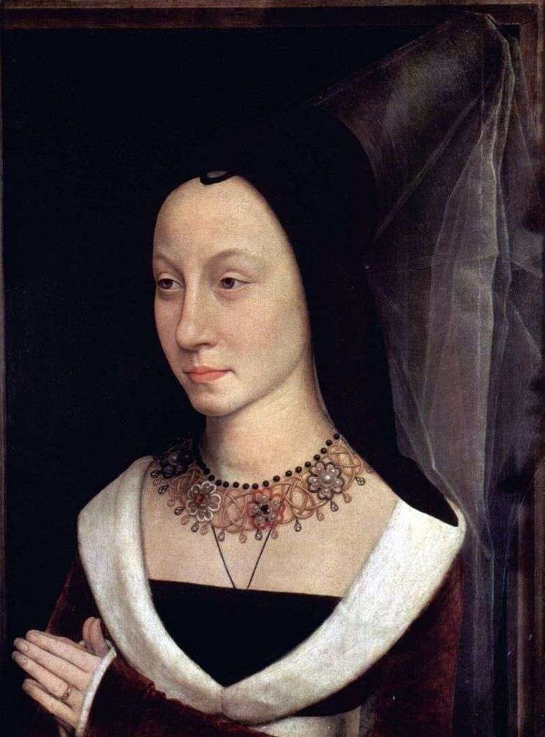 Retrato de Maria Baroncelli   Hans Memling