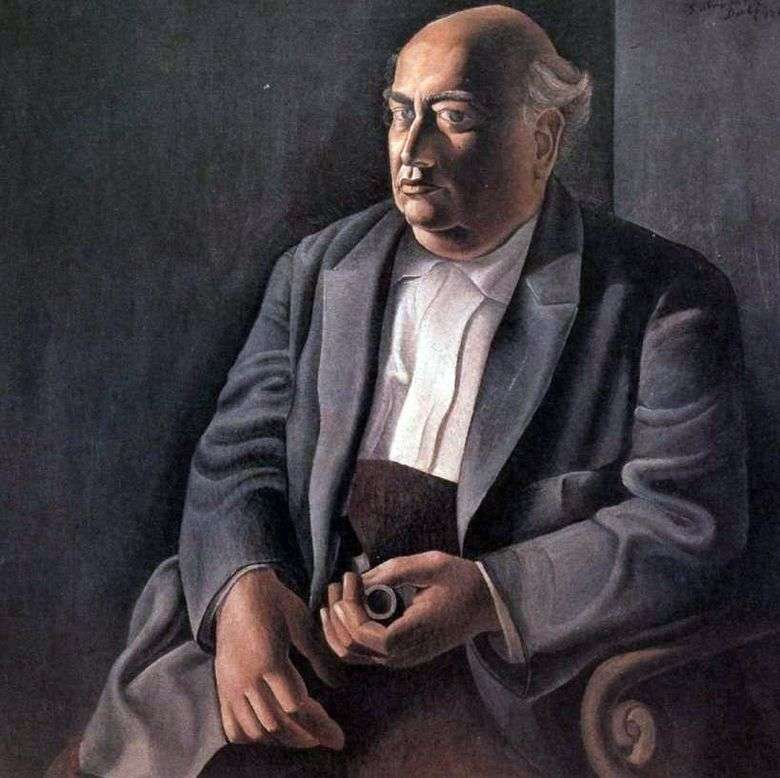 Retrato de mi padre con una pipa   Salvador Dali