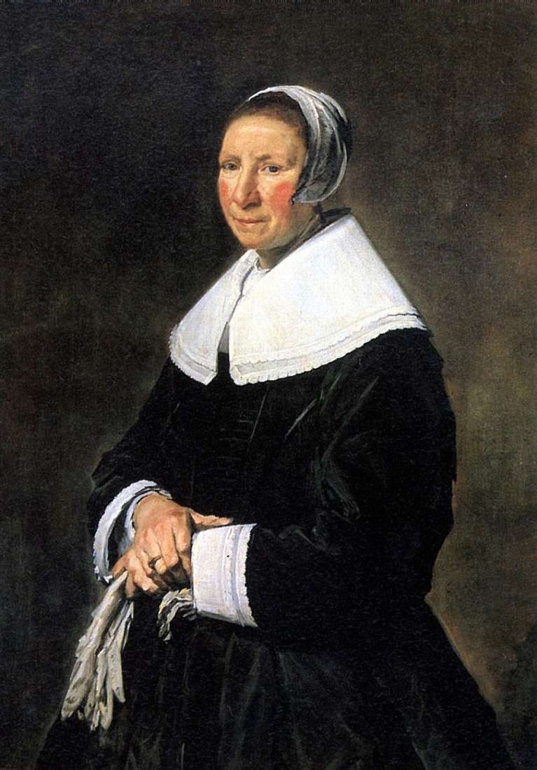 Retrato de mujer   Frans Hals