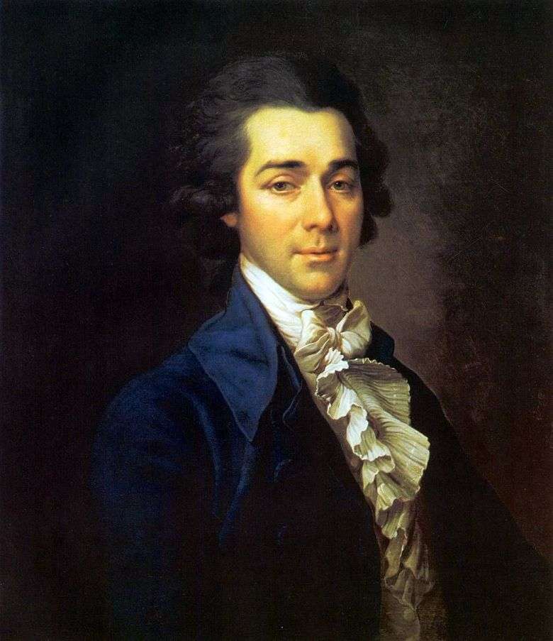 Retrato de Nikolai Aleksandrovich Lvov   Dmitry Levitsky