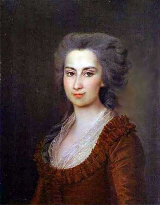 Retrato de P. F. Vorontsova   Dmitry Levitsky