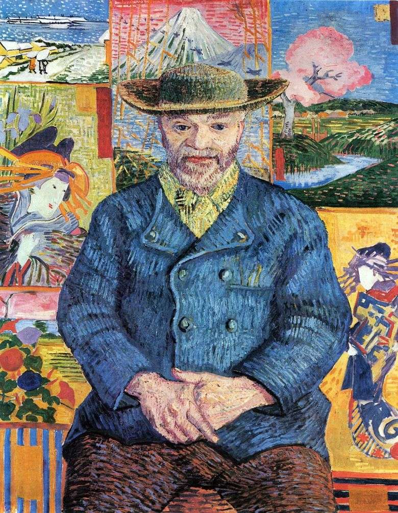 Retrato de Papa Tanguy   Vincent Van Gogh