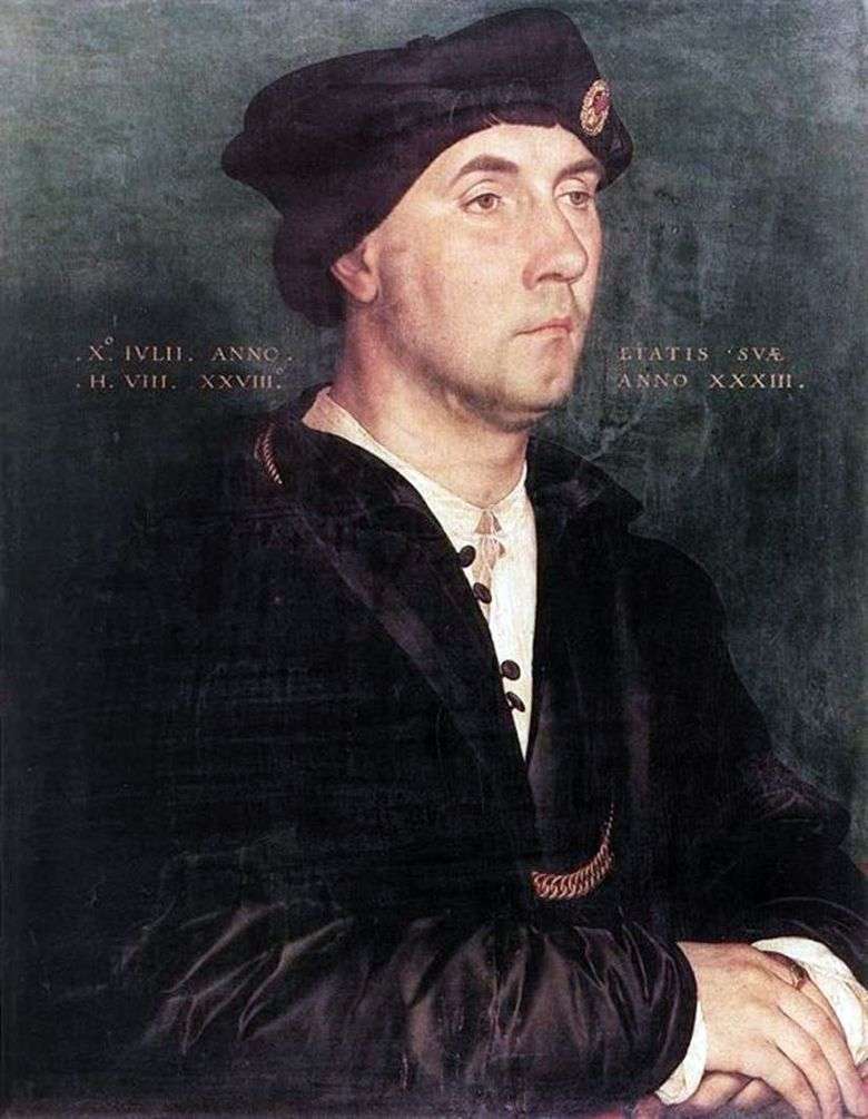 Retrato de Sir Richard Southwell   Hans Holbein