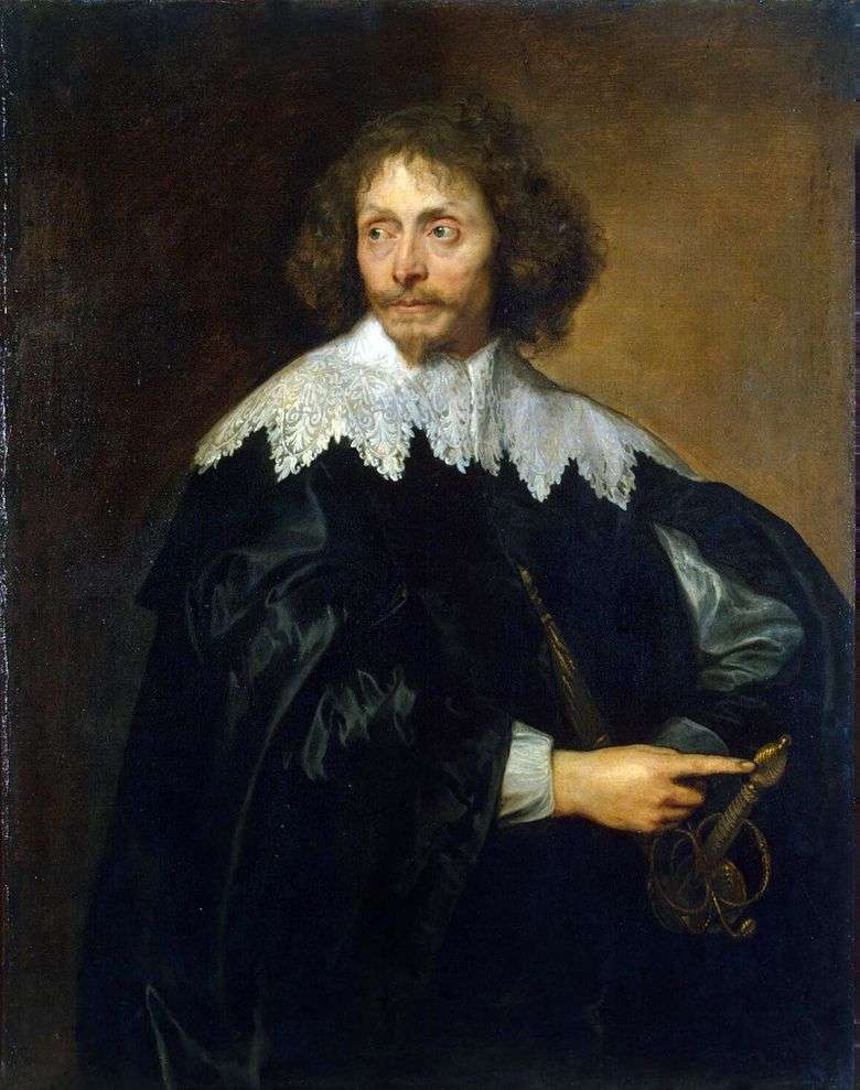 Retrato de Sir Thomas Chaloner   Anthony Van Dyck