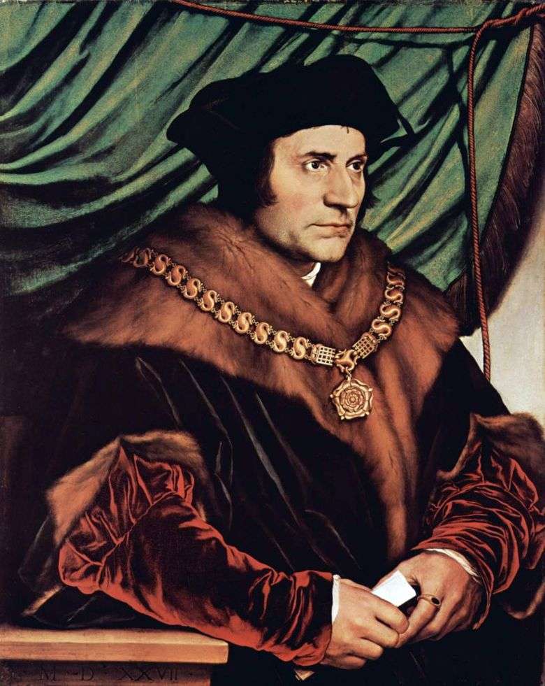 Thomas More   Hans Holbein