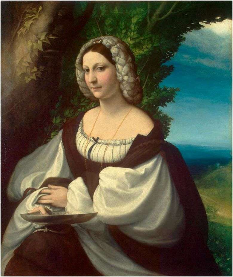 Retrato de una mujer   Correggio (Antonio Allegri)