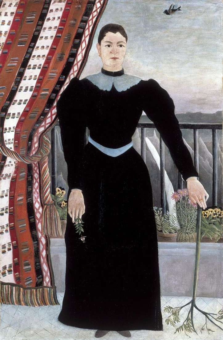 Retrato de una mujer   Henri Rousseau