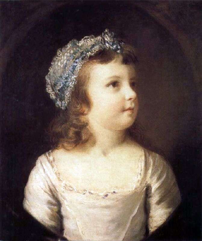 Retrato de una niña   Joshua Reynolds