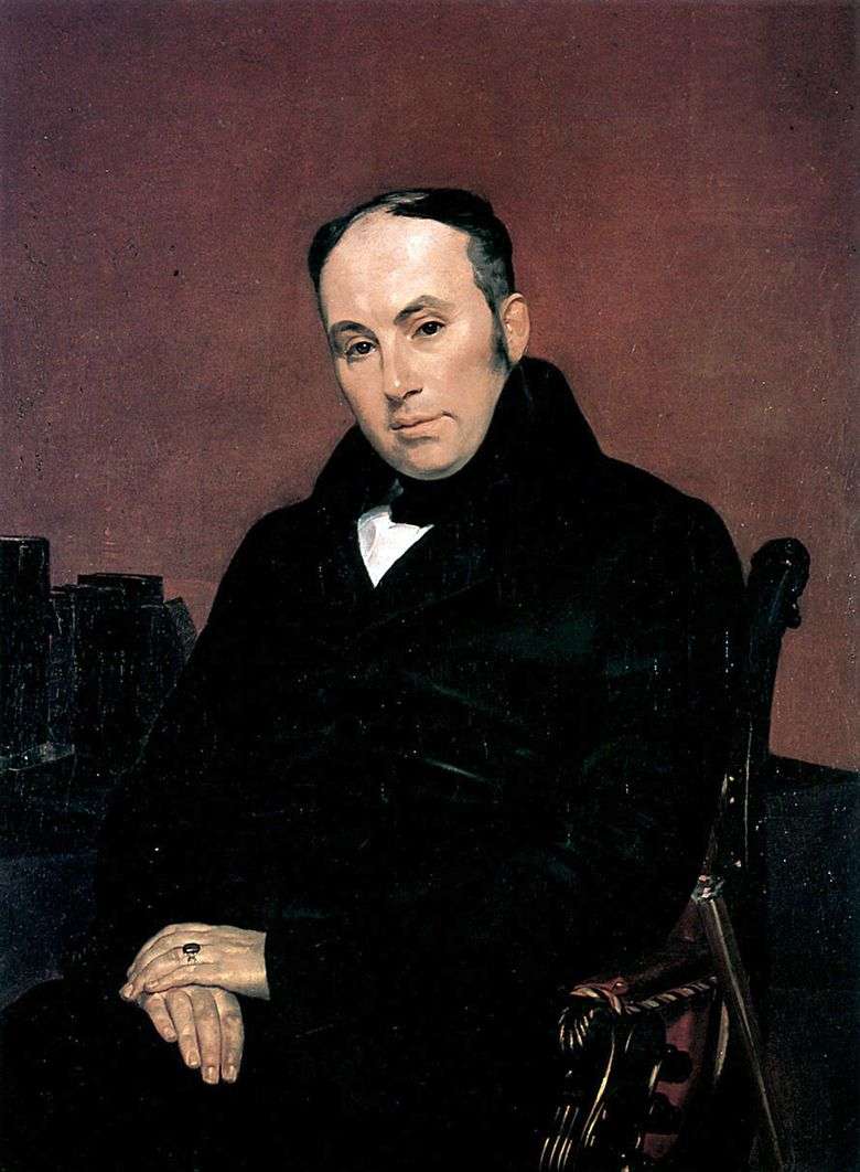 Retrato de V. A. Zhukovsky   Karl Bryullov