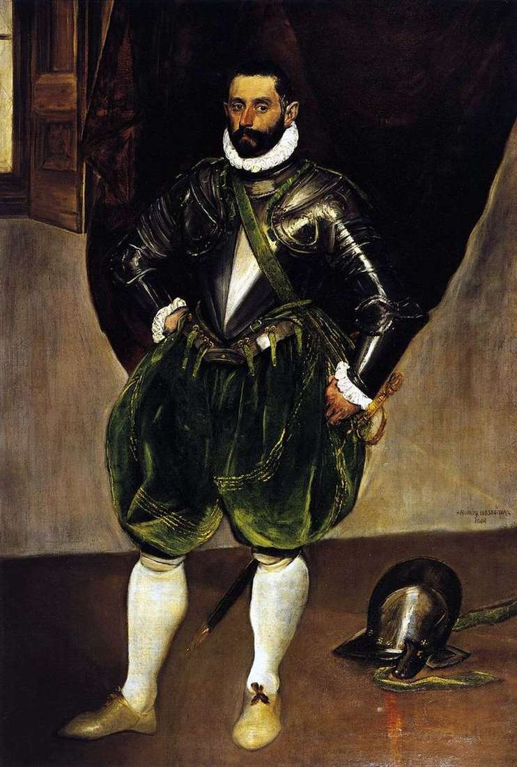Retrato de Vincenzo Anastasi   El Greco