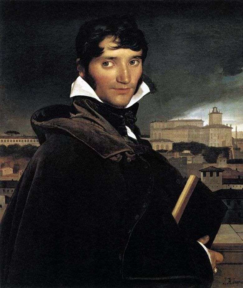 Retrato del artista Francois Marius Granet   Jean Auguste Dominique Ingres