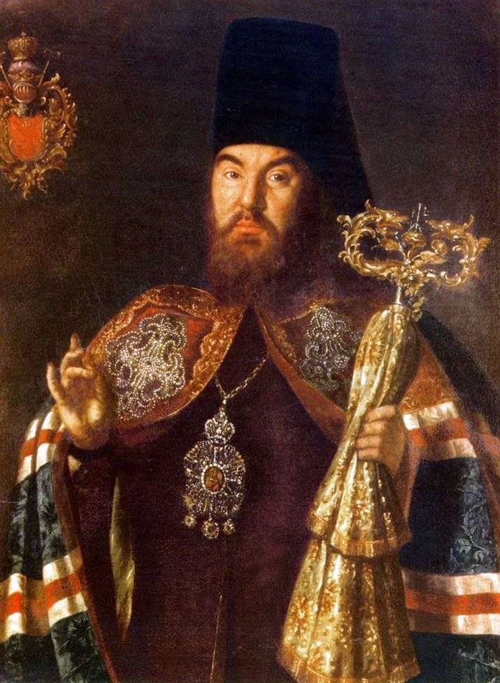 Retrato del arzobispo S. Kulyabki   Alexey Antropov