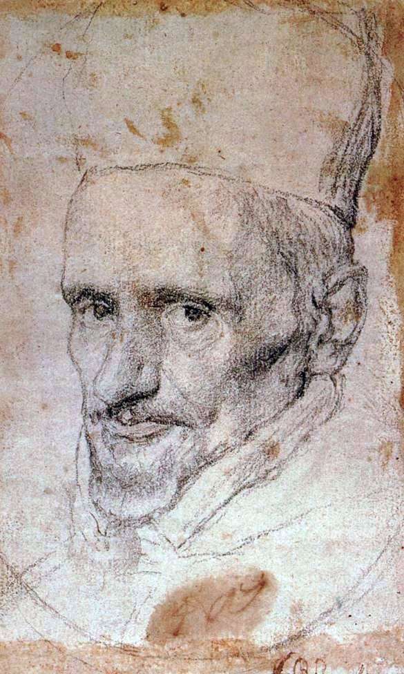 Retrato del cardenal Borgia   Diego Velásquez