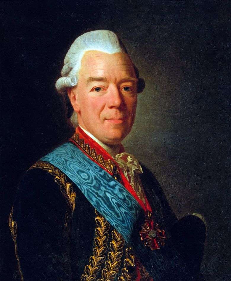 Retrato del conde Zakhar Grigorievich Chernyshev   Alexander Roslin