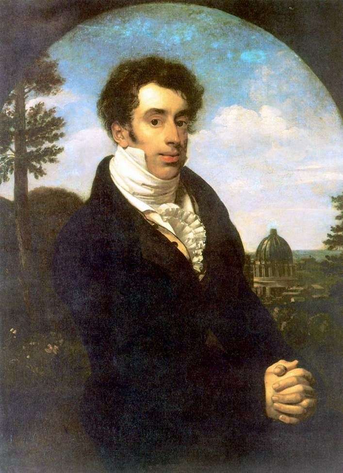 Retrato del príncipe A. M. Glitsyn   Orest Kiprensky