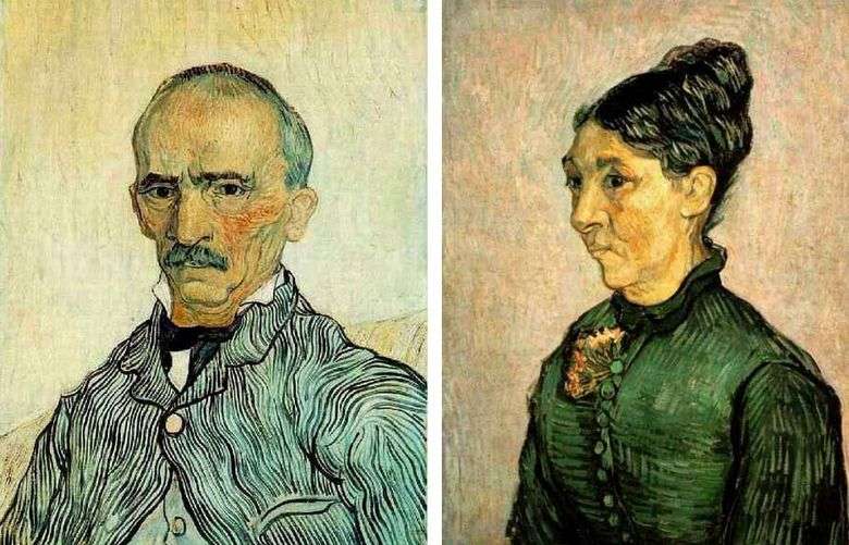 Retratos de la pareja de Trabuc   Vincen Van Gogh