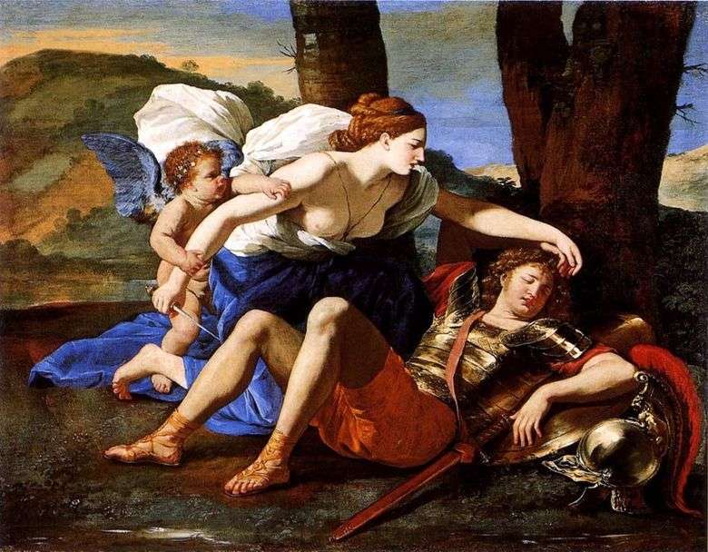 Rinaldo y Armida   Nicolas Poussin