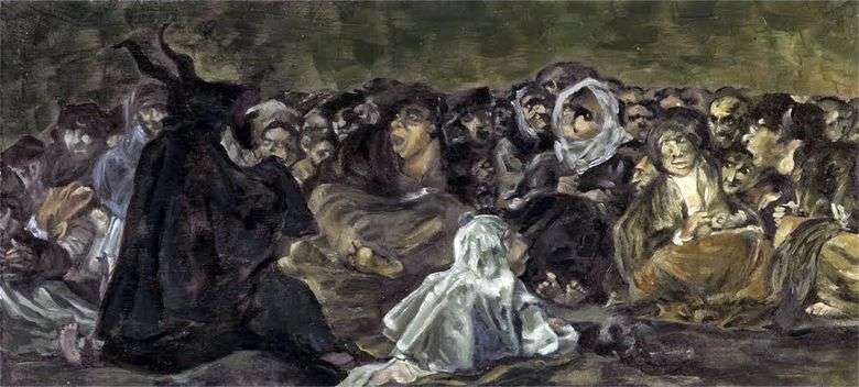 Sábado de las Brujas   Francisco de Goya