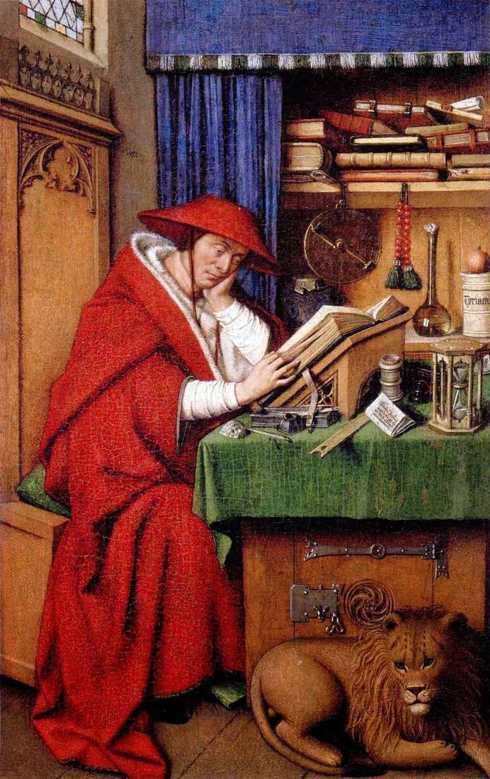 San Jerónimo   Jan van Eyck
