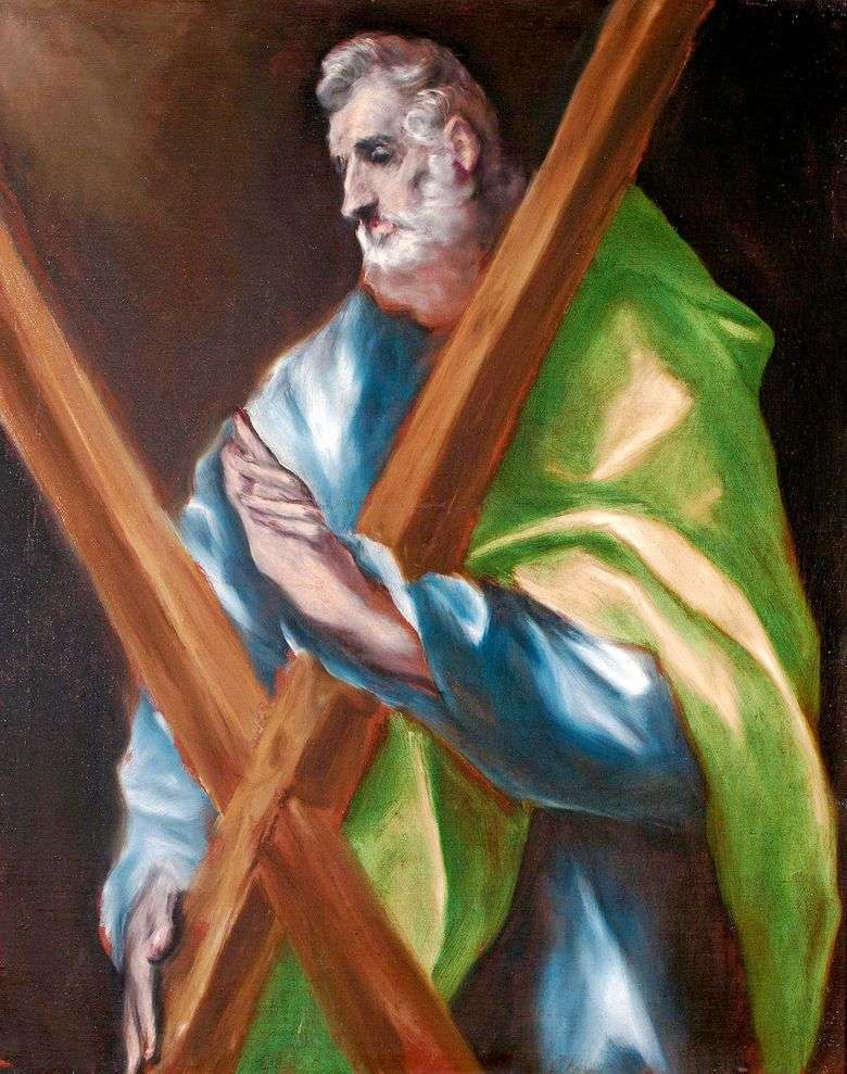 Santo Apóstol Andrés   El Greco