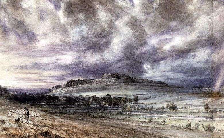 Sarum viejo   John Constable
