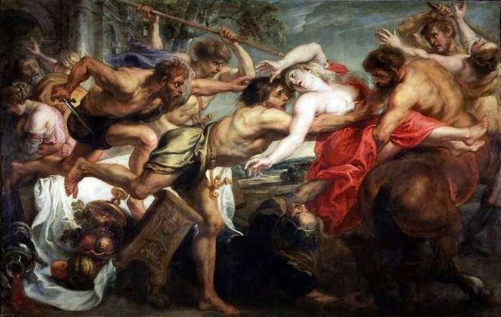 Secuestro de Hipodamia   Peter Rubens